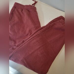 Gymshark Women's Pink Casual Pants Joggers Size M